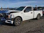 2018 Ford F150  White vin: 1FTMF1CP4JKF20593