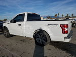 2018 Ford F150  White vin: 1FTMF1CP4JKF20593