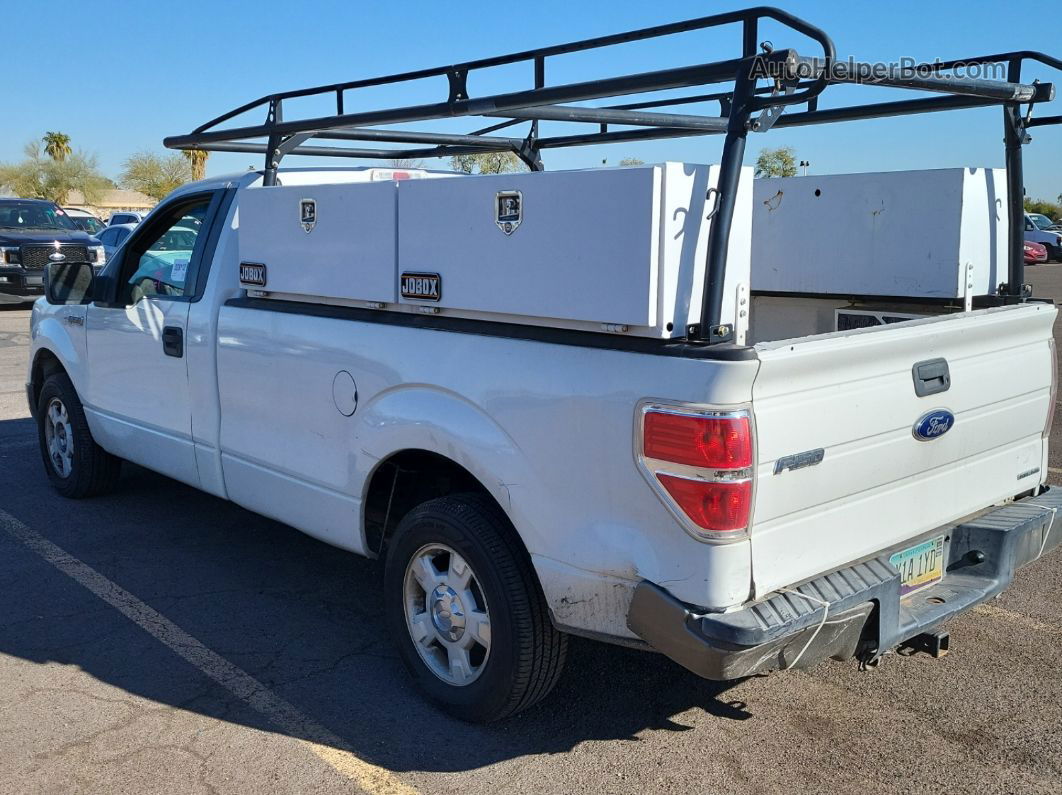 2010 Ford F-150 Stx/xl/xlt White vin: 1FTMF1CW1AKA91095