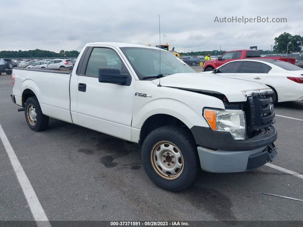 2010 Ford F-150 Stx/xl/xlt White vin: 1FTMF1CW3AKE79008