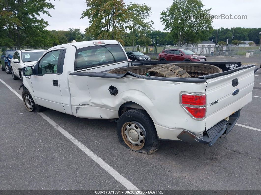 2010 Ford F-150 Stx/xl/xlt White vin: 1FTMF1CW3AKE79008