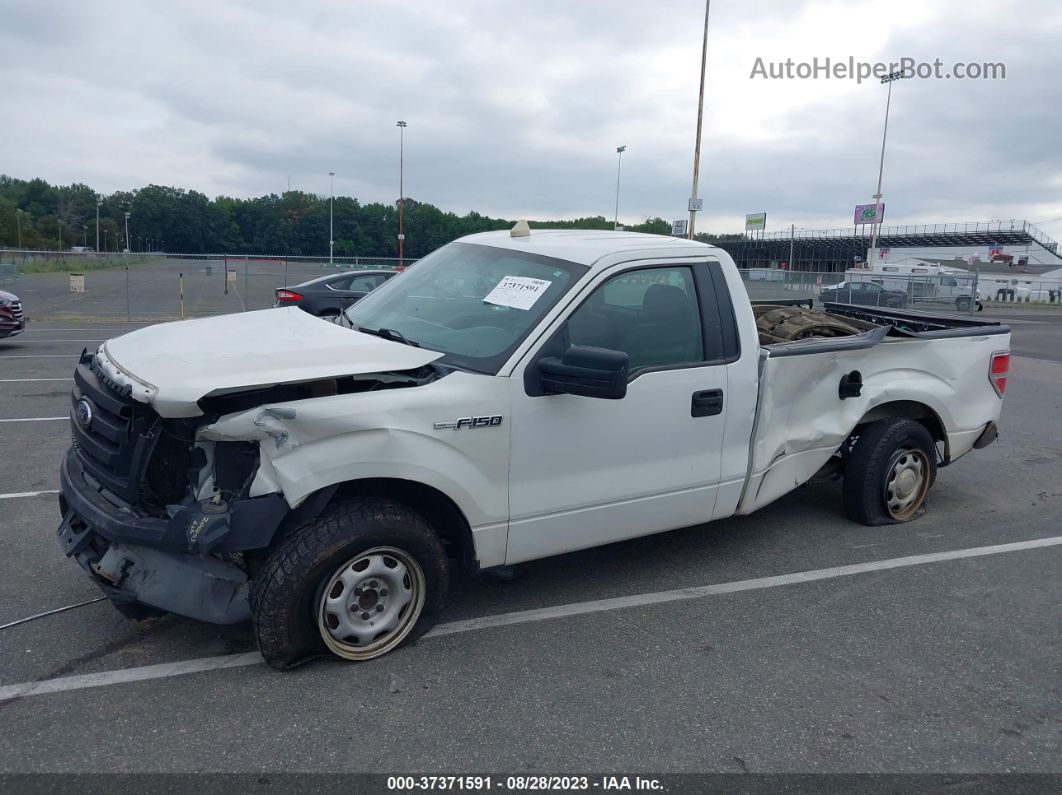 2010 Ford F-150 Stx/xl/xlt White vin: 1FTMF1CW3AKE79008