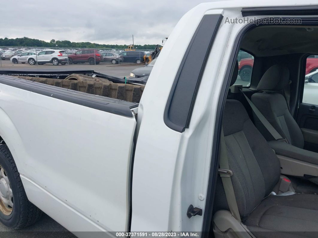 2010 Ford F-150 Stx/xl/xlt White vin: 1FTMF1CW3AKE79008