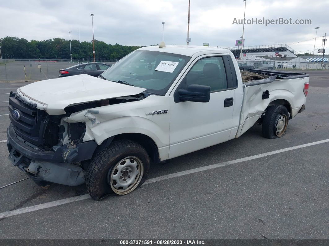 2010 Ford F-150 Stx/xl/xlt White vin: 1FTMF1CW3AKE79008