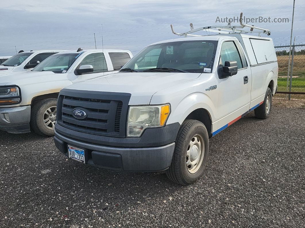 2010 Ford F-150 Stx/xl/xlt White vin: 1FTMF1CW4AKE43506