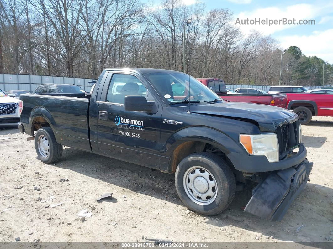 2010 Ford F-150 Stx/xl/xlt Black vin: 1FTMF1CW5AKA21129