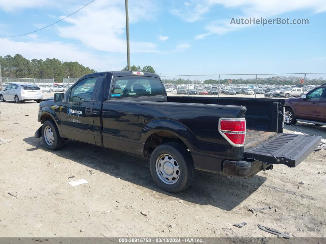 2010 Ford F-150 Stx/xl/xlt Black vin: 1FTMF1CW5AKA21129