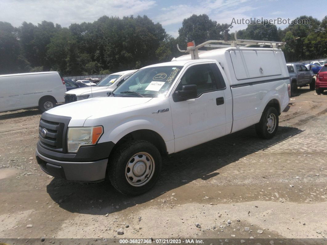 2010 Ford F-150 Xl/stx/xlt/xl W White vin: 1FTMF1CW6AKA39350