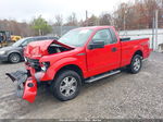 2010 Ford F-150 Stx/xl/xlt Red vin: 1FTMF1CW7AKA75922