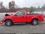 2010 Ford F-150 Stx/xl/xlt Red vin: 1FTMF1CW7AKA75922