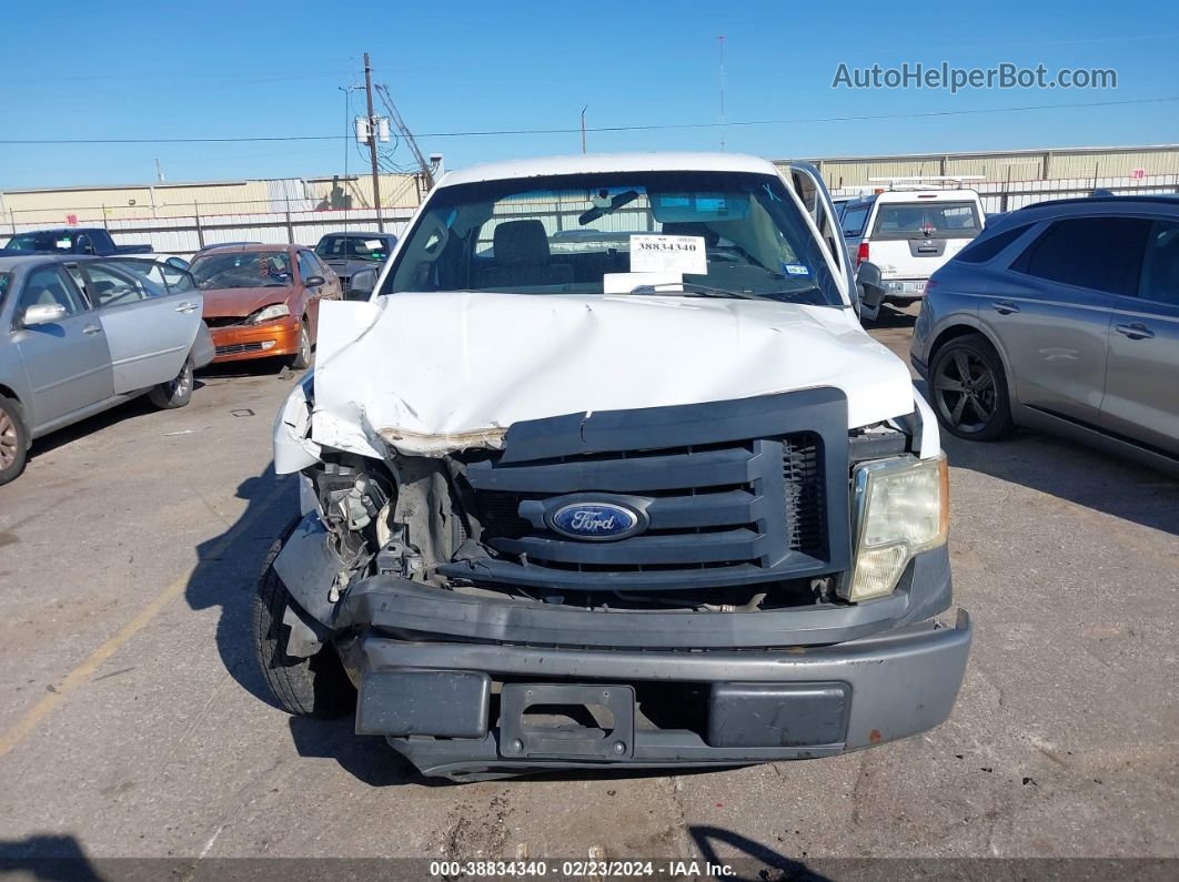 2010 Ford F-150 Stx/xl/xlt White vin: 1FTMF1CW9AKE10369