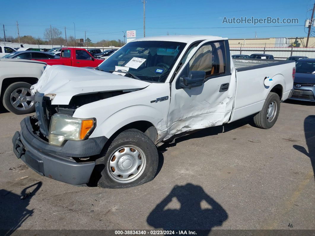 2010 Ford F-150 Stx/xl/xlt White vin: 1FTMF1CW9AKE10369