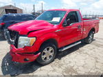 2010 Ford F-150 Stx/xl/xlt Red vin: 1FTMF1CWXAKA21451