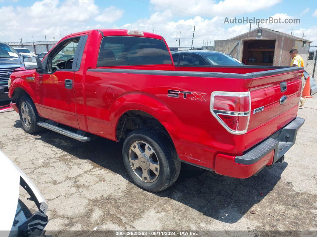 2010 Ford F-150 Stx/xl/xlt Red vin: 1FTMF1CWXAKA21451