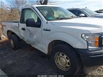 2018 Ford F-150 Xl White vin: 1FTMF1E55JFB32843