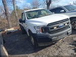 2018 Ford F-150 Xl White vin: 1FTMF1E55JFB32843