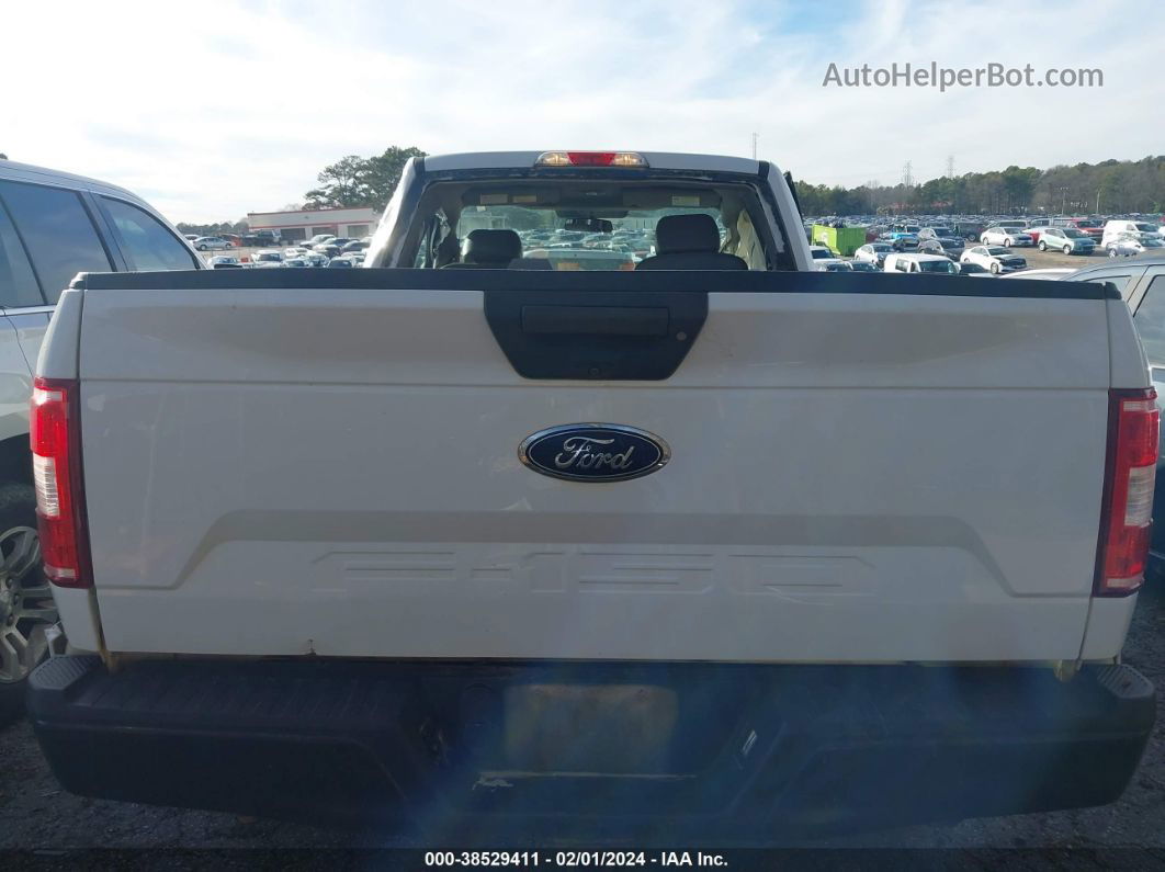 2018 Ford F-150 Xl White vin: 1FTMF1E55JFB32843