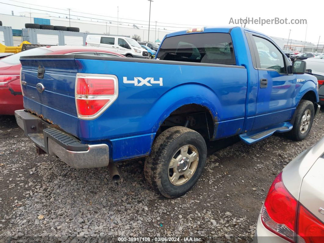 2010 Ford F-150 Stx/xl/xlt Blue vin: 1FTMF1E85AKB98424