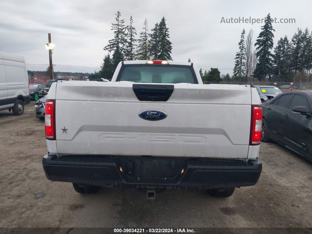 2018 Ford F-150 Xl White vin: 1FTMF1EB2JKD10236