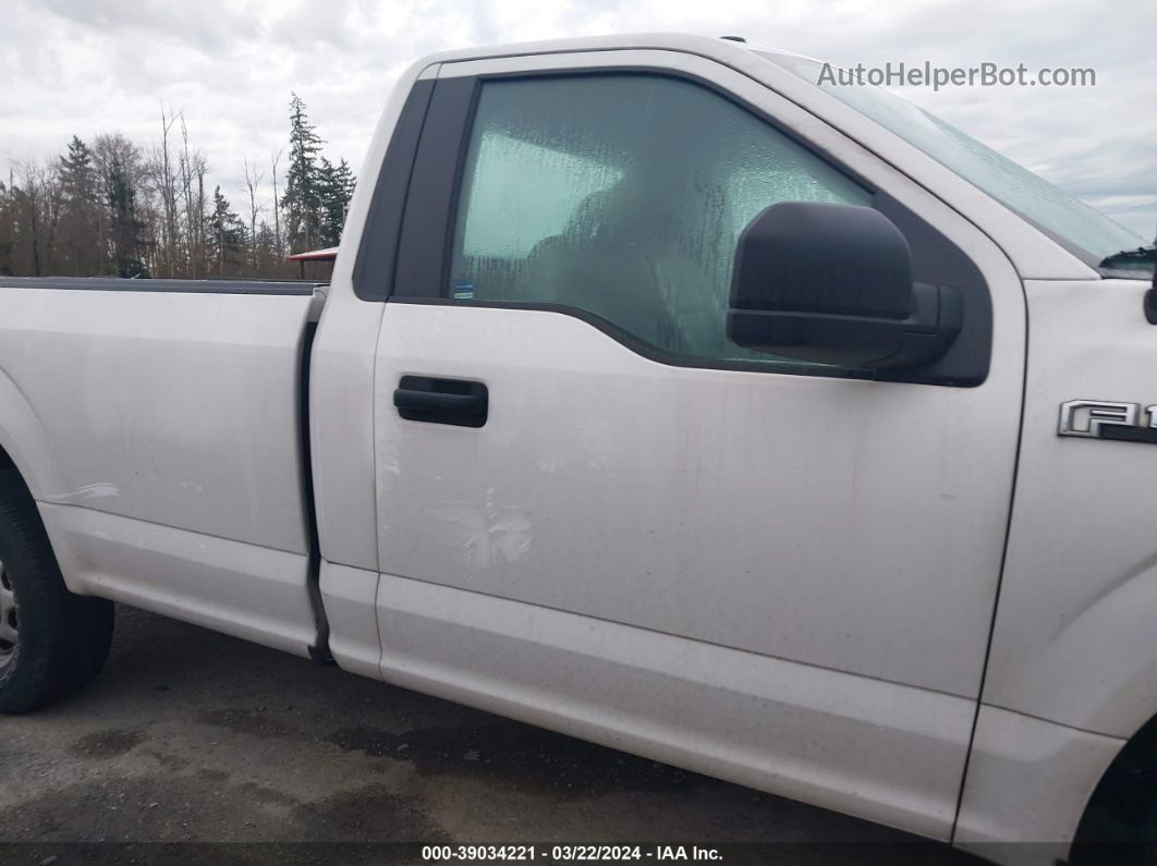 2018 Ford F-150 Xl White vin: 1FTMF1EB2JKD10236