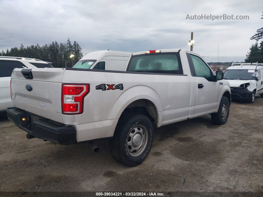 2018 Ford F-150 Xl White vin: 1FTMF1EB2JKD10236