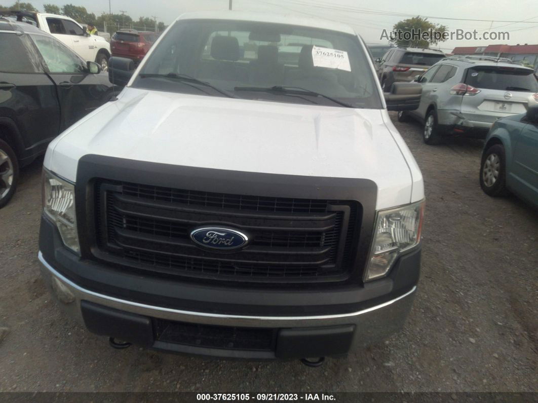 2014 Ford F-150 Xl Белый vin: 1FTMF1EF2EKG07743