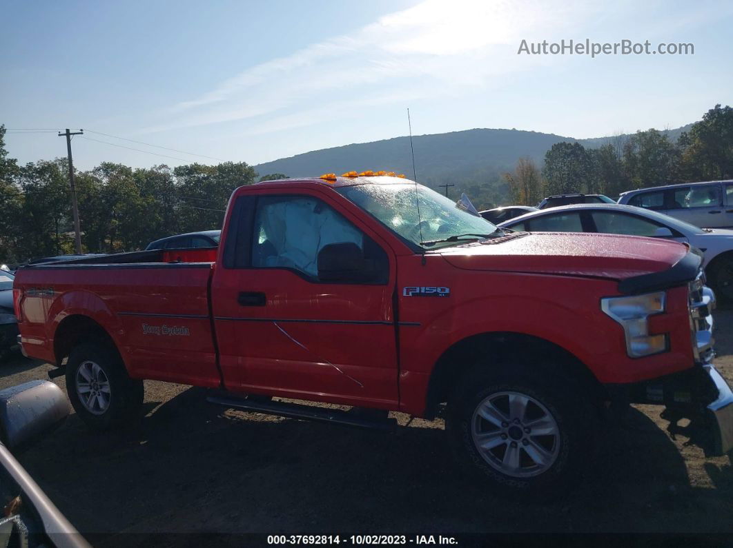 2017 Ford F-150 Xl/xlt Red vin: 1FTMF1EF4HKC68553