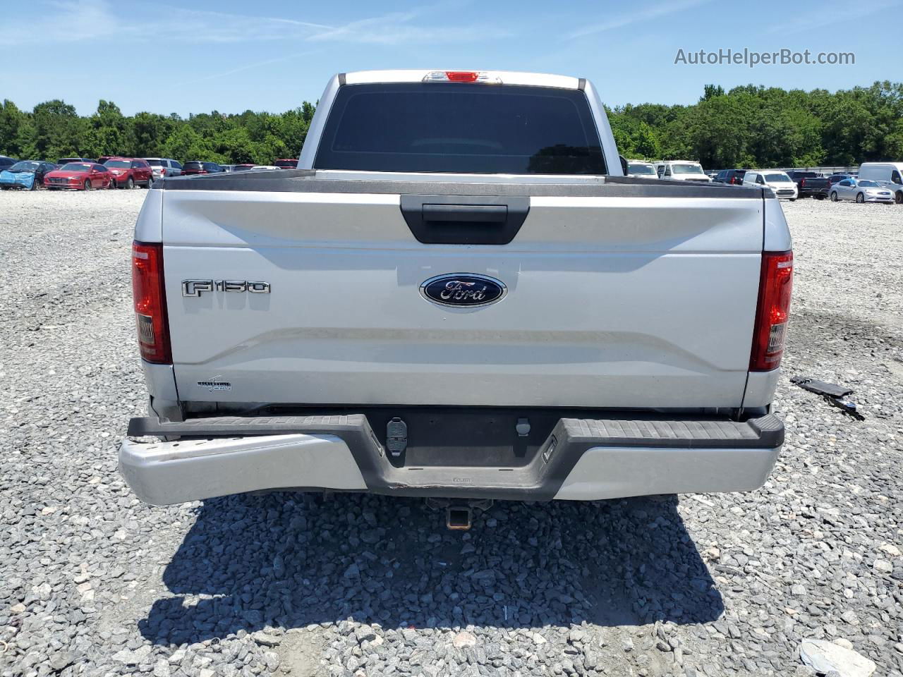 2017 Ford F150  Silver vin: 1FTMF1EF5HKD29036