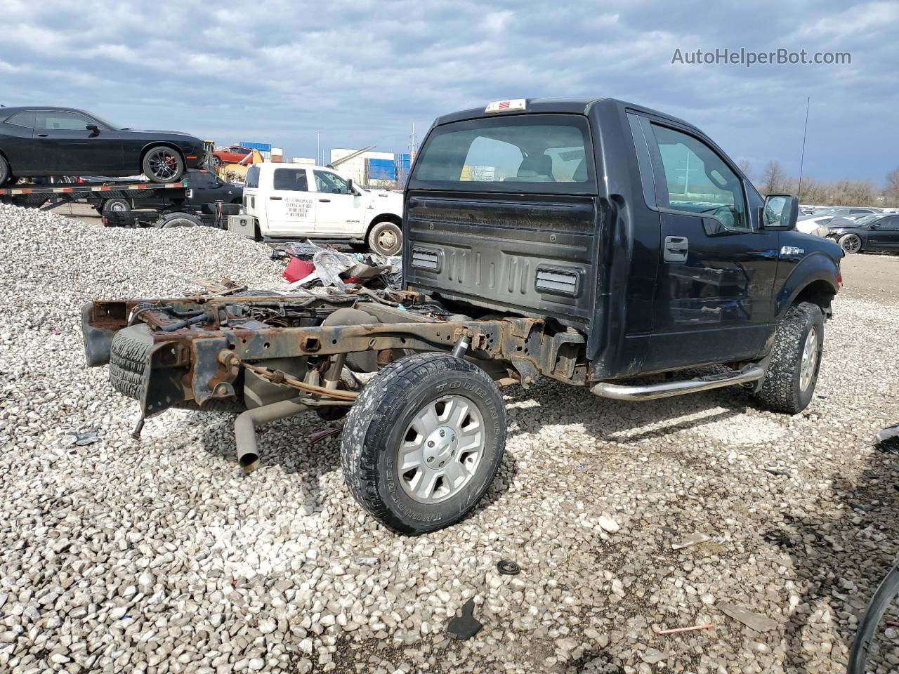 2011 Ford F150  Black vin: 1FTMF1EM0BFD05709