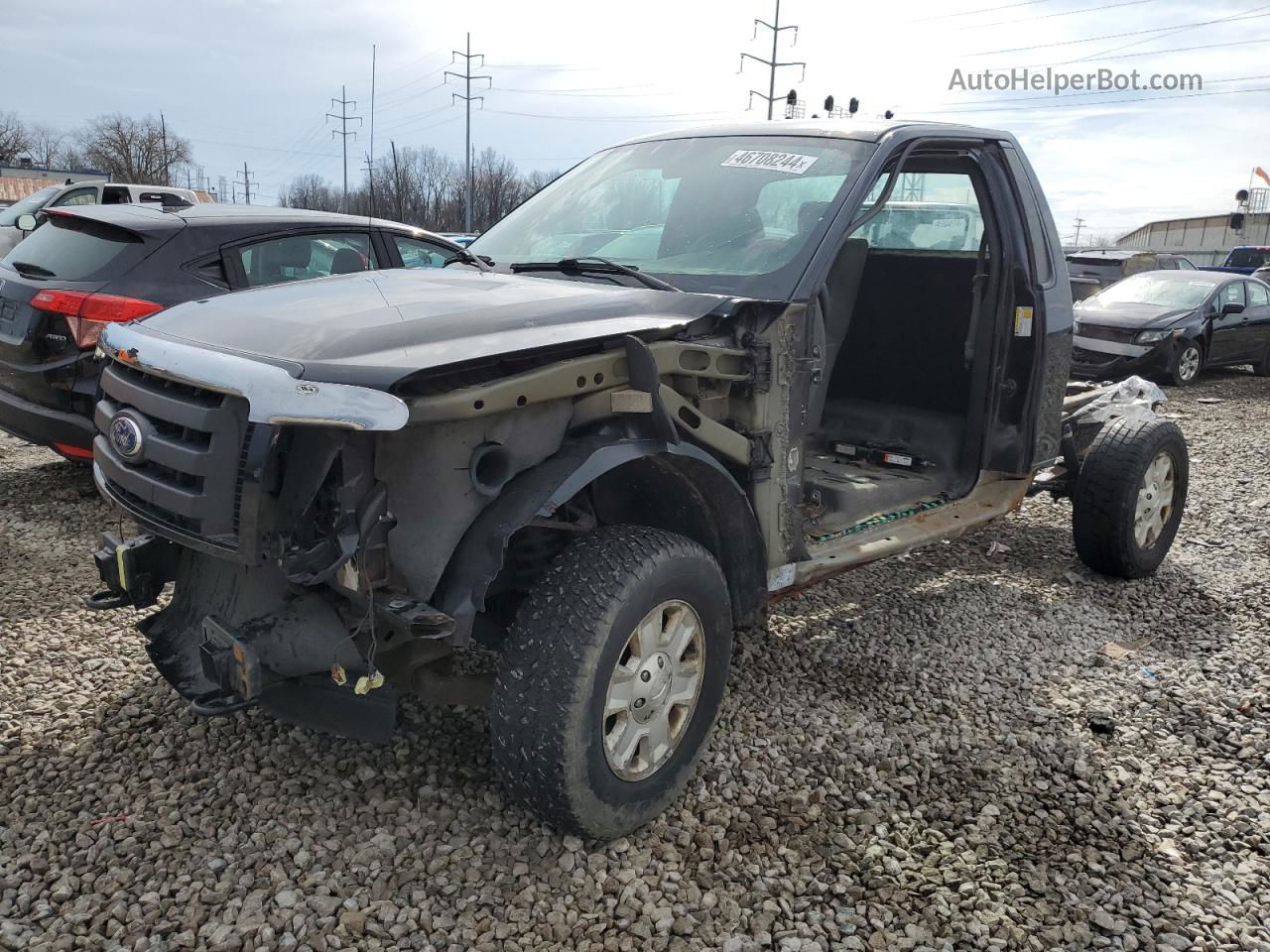 2011 Ford F150  Black vin: 1FTMF1EM0BFD05709