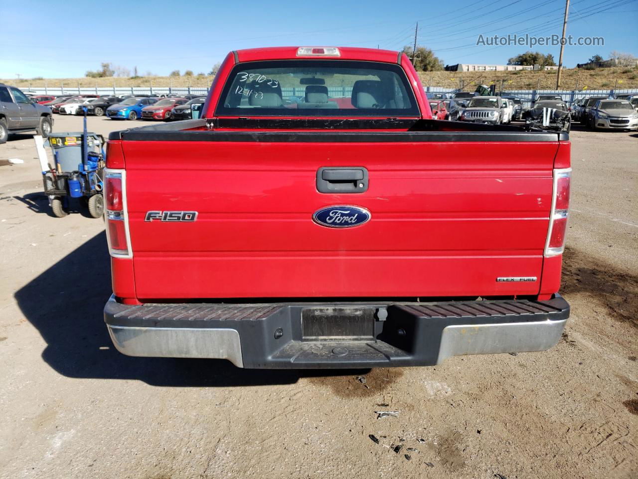 2011 Ford F150  Red vin: 1FTMF1EM4BKD35979