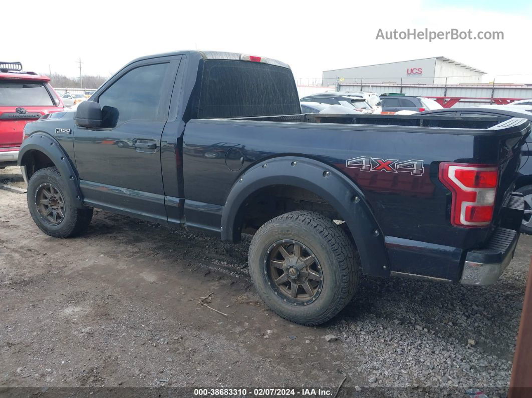 2018 Ford F-150 Xl Black vin: 1FTMF1EP8JKE58161