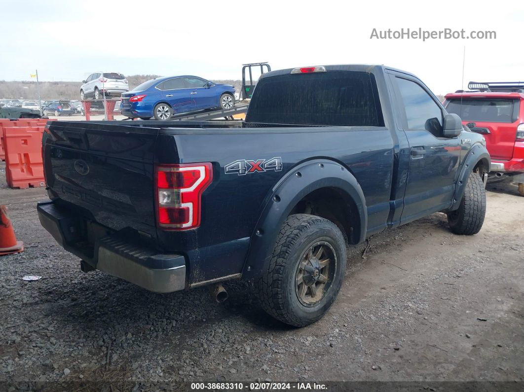 2018 Ford F-150 Xl Black vin: 1FTMF1EP8JKE58161