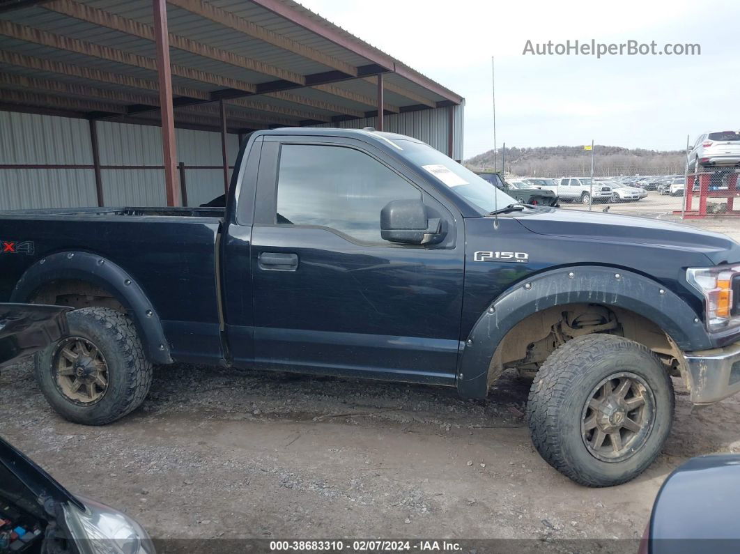 2018 Ford F-150 Xl Black vin: 1FTMF1EP8JKE58161