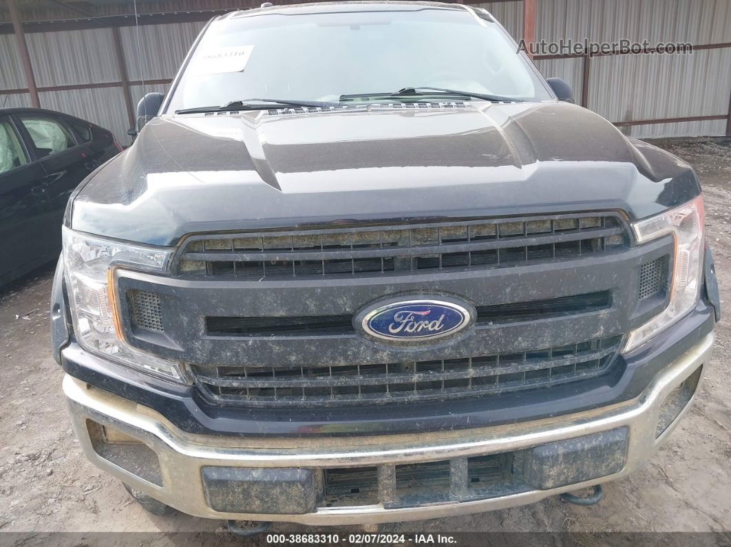 2018 Ford F-150 Xl Black vin: 1FTMF1EP8JKE58161