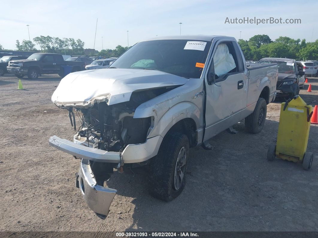 2010 Ford F-150 Xl/xlt Gray vin: 1FTMF1EV8AKB15932