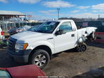 2010 Ford F-150 Xl White vin: 1FTMF1EWXAKE47721