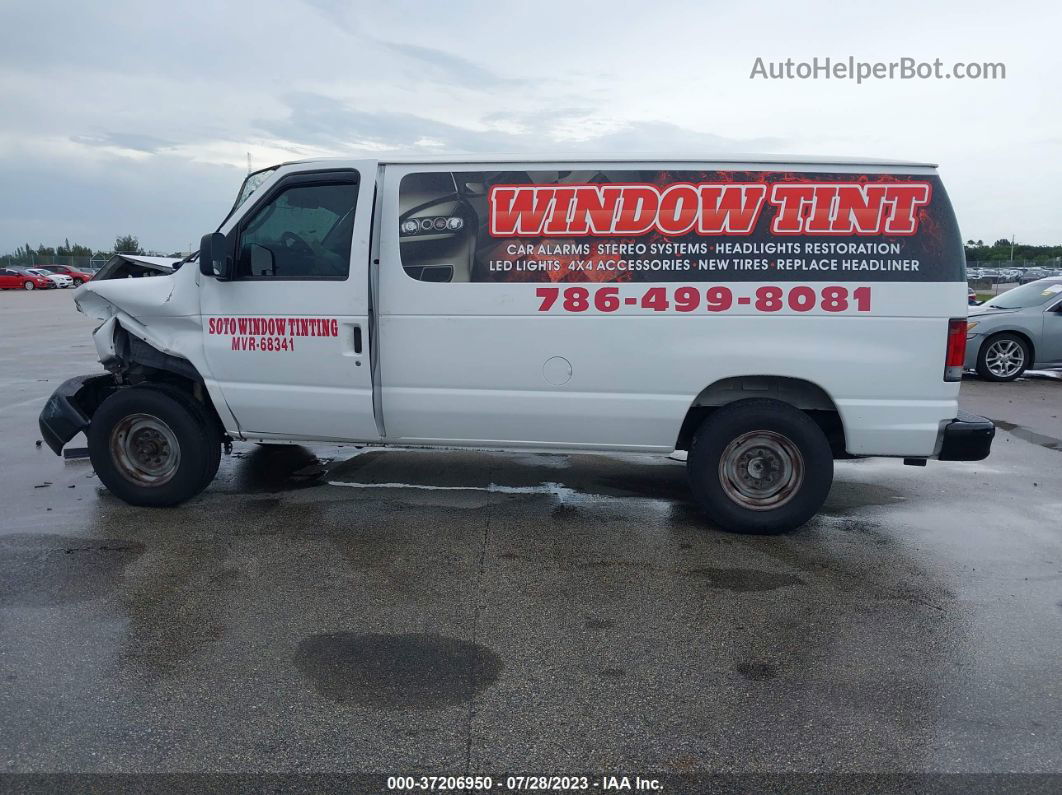 2008 Ford E-150 Commercial Белый vin: 1FTNE14L18DA01857