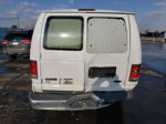 2008 Ford Econoline E150 Van White vin: 1FTNE14LX8DA62639