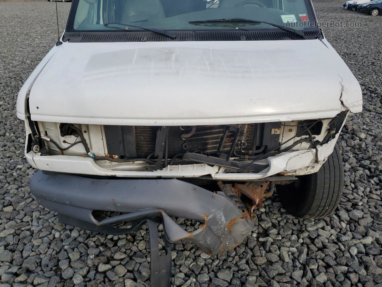 2007 Ford Econoline E150 Van White vin: 1FTNE14W17DB46308