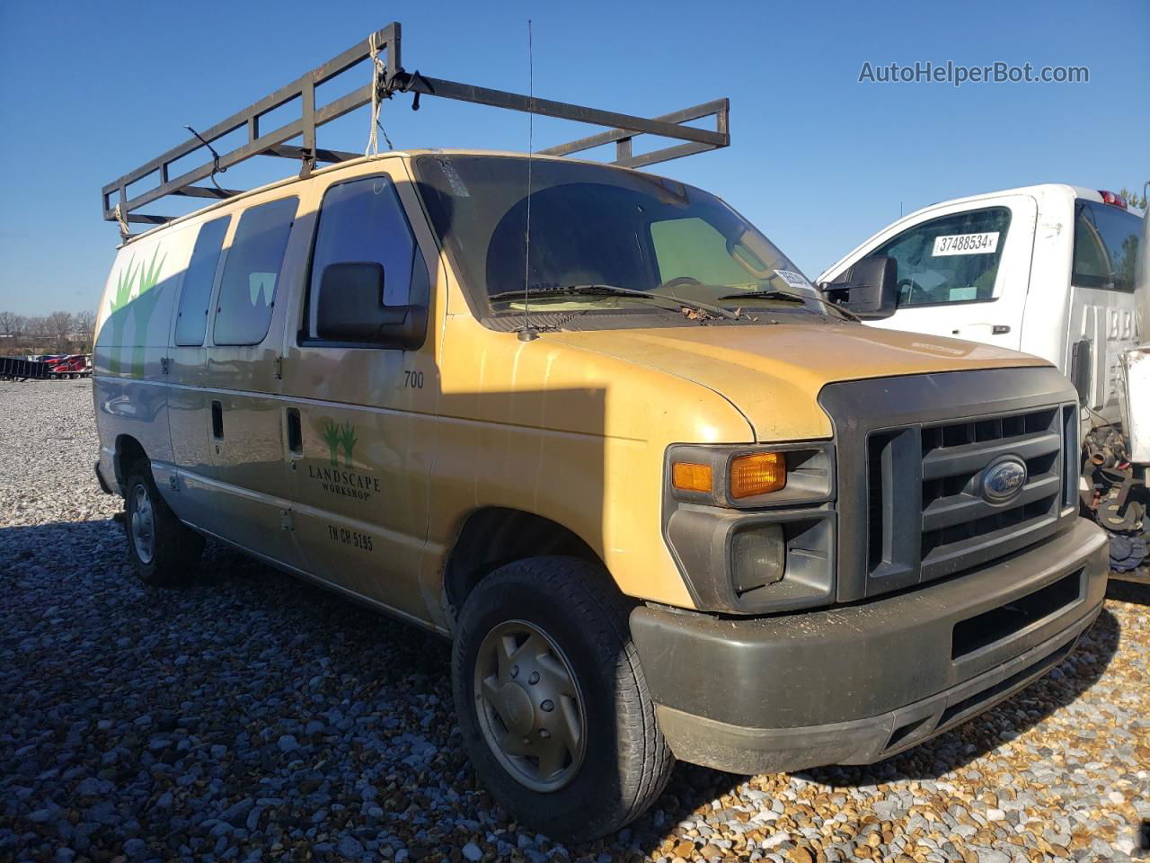 2008 Ford Econoline E150 Van Белый vin: 1FTNE14W18DA16210