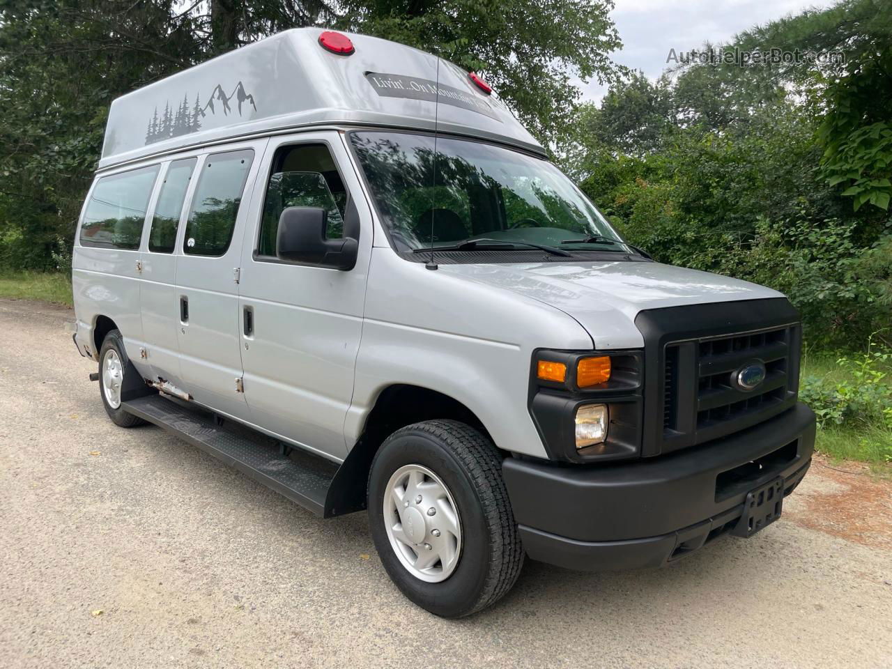 2008 Ford Econoline E150 Van Gray vin: 1FTNE14W18DB47928