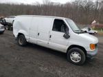 2007 Ford Econoline E150 Van White vin: 1FTNE14W27DB14967