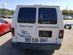 2008 Ford Econoline E150 Van White vin: 1FTNE14W28DA31203