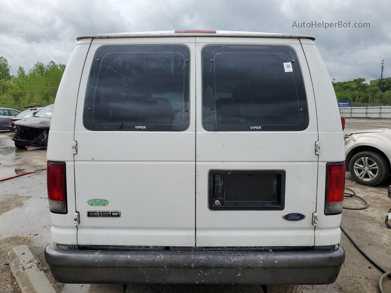 2008 Ford Econoline E150 Van Белый vin: 1FTNE14W28DA90347