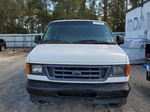 2007 Ford Econoline E150 Van White vin: 1FTNE14W37DA49384