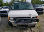 2007 Ford Econoline E150 Van White vin: 1FTNE14W37DA68775