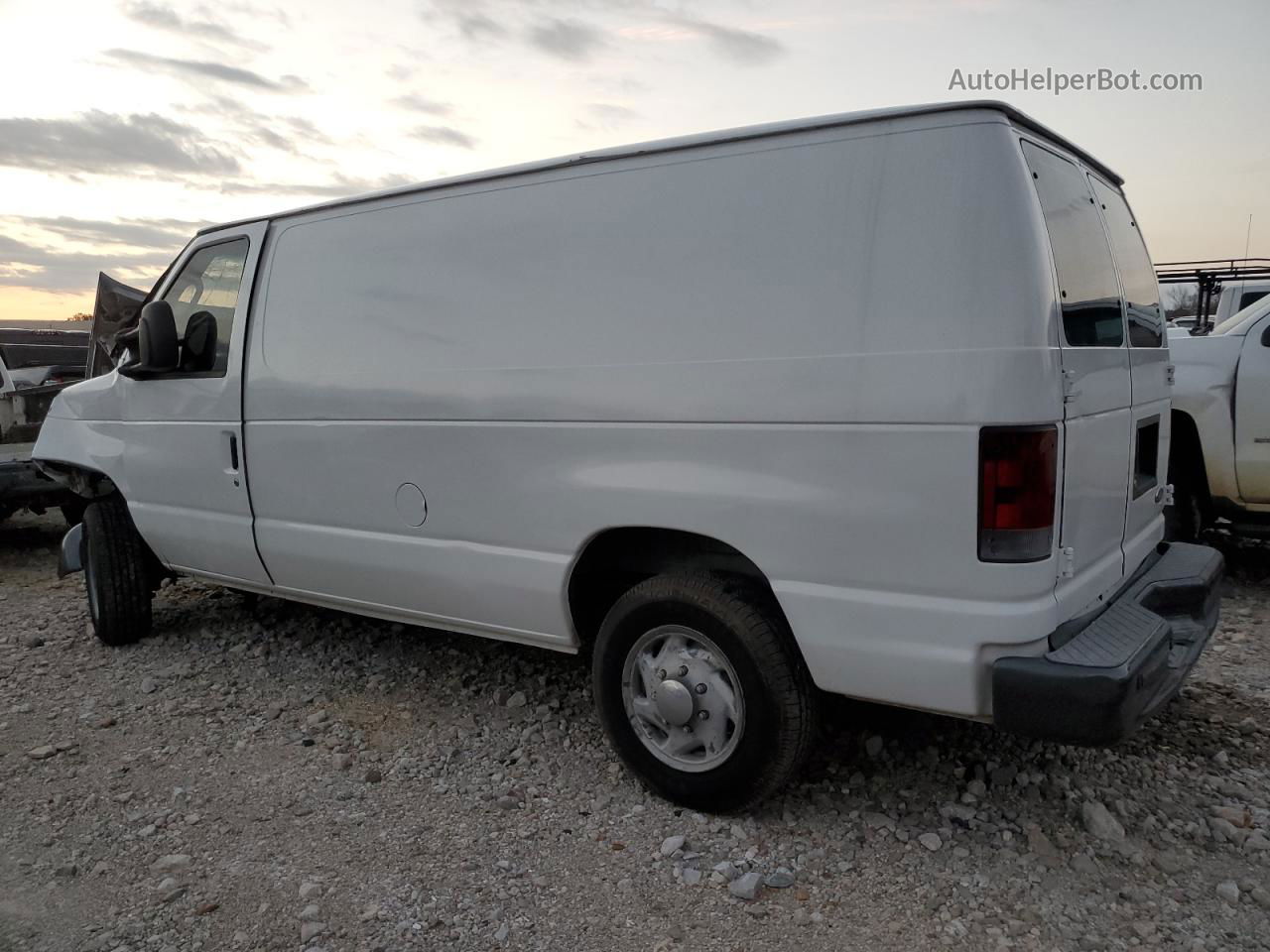 2007 Ford Econoline E150 Van White vin: 1FTNE14W47DA96293