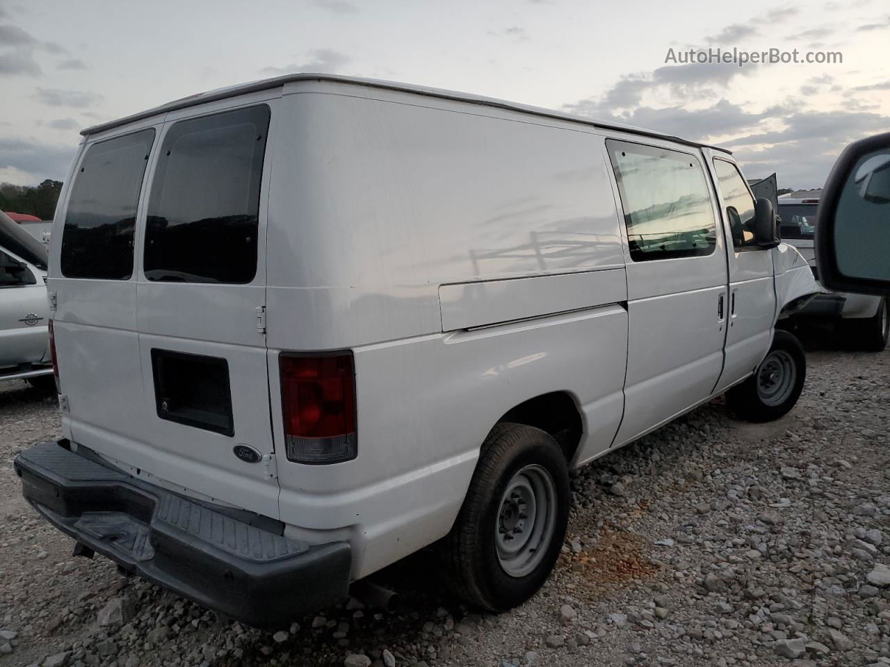 2007 Ford Econoline E150 Van Белый vin: 1FTNE14W47DA96293