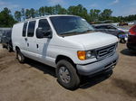 2007 Ford Econoline E150 Van White vin: 1FTNE14W57DA51783